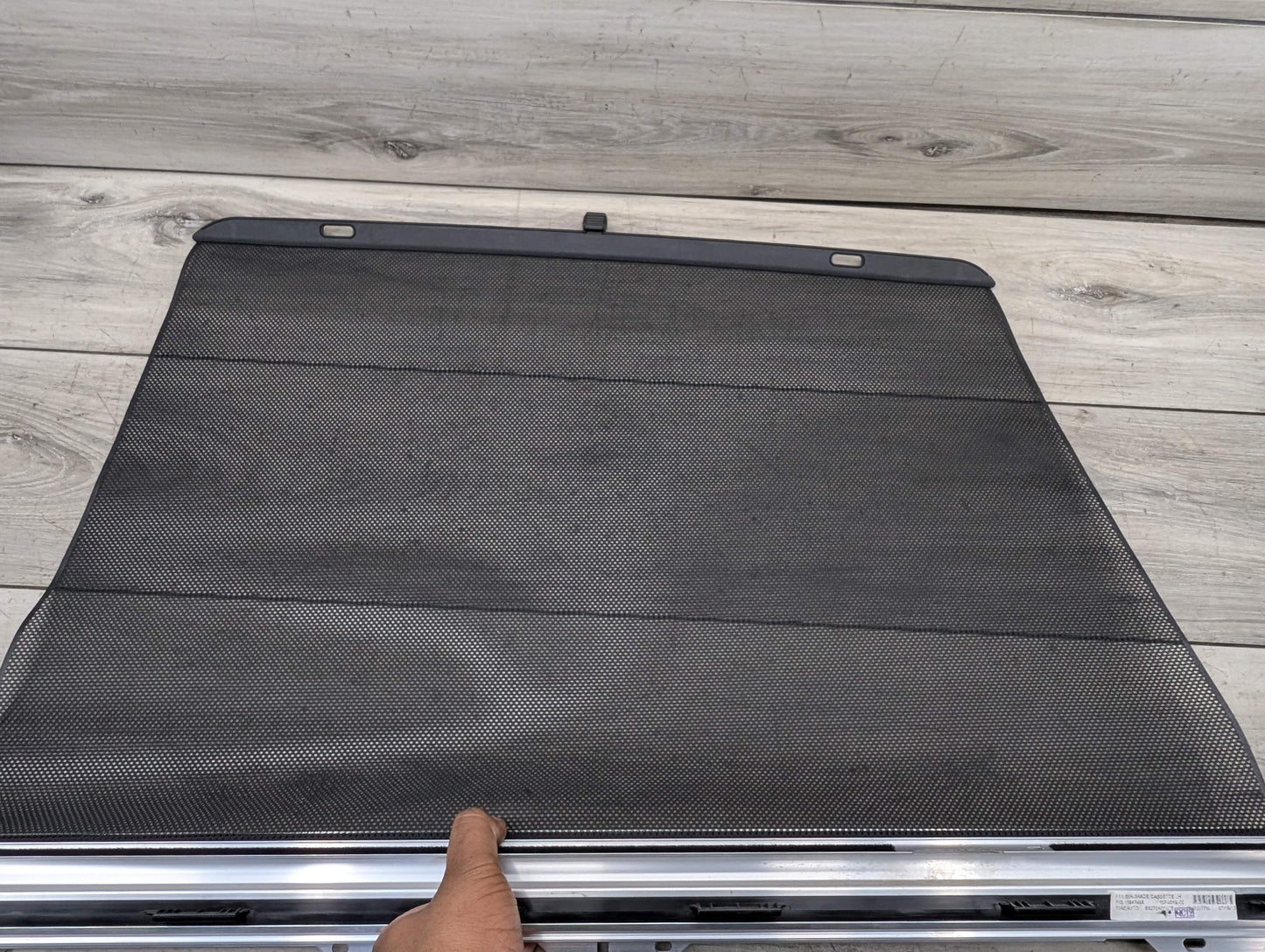 14-18 OEM BMW F15 F85 X5 X5M Rear LEFT Driver Side Door Window Sunshade Blind