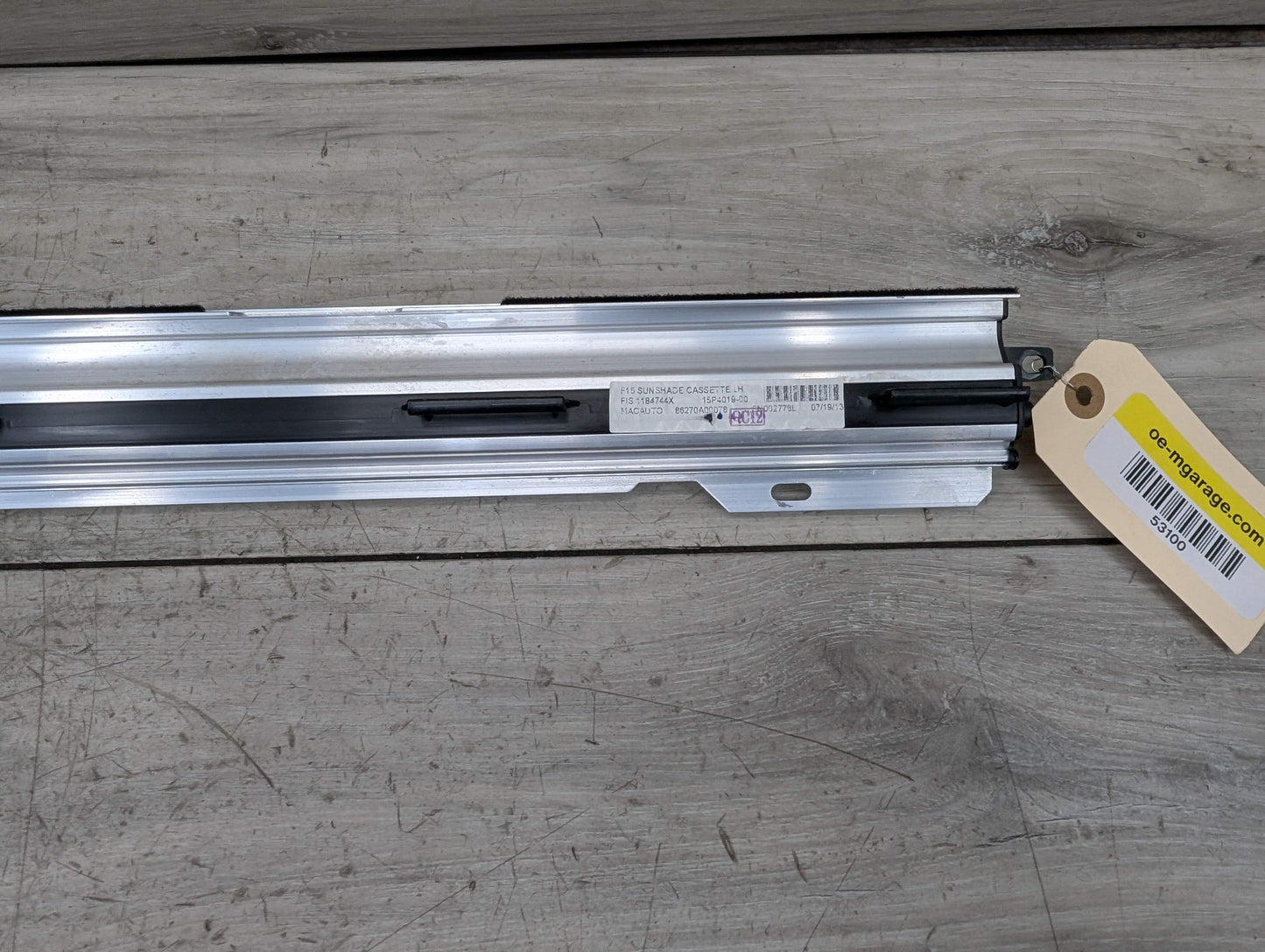 14-18 OEM BMW F15 F85 X5 X5M Rear LEFT Driver Side Door Window Sunshade Blind