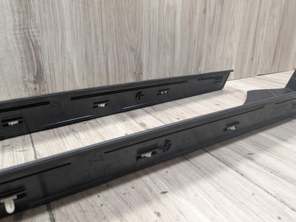 96-02 OEM BMW E36 Z3 Roadster Left Right Side Door Sill Entrance Scuff Trim SET