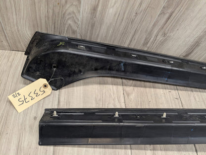 96-02 OEM BMW E36 Z3 Roadster Left Right Side Door Sill Entrance Scuff Trim SET