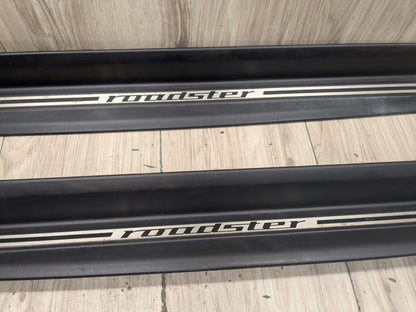 96-02 OEM BMW E36 Z3 Roadster Left Right Side Door Sill Entrance Scuff Trim SET