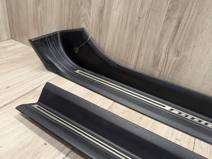 96-02 OEM BMW E36 Z3 Roadster Left Right Side Door Sill Entrance Scuff Trim SET