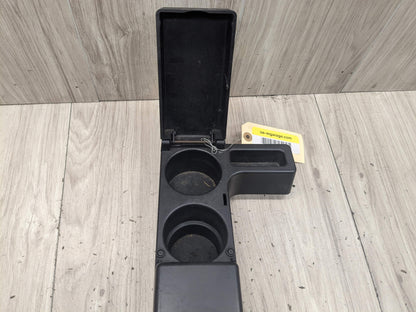96-02 OEM BMW E36 Z3 Roadster Center Console Armrest Cupholder w/ Valet Insert