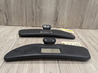 OEM BMW E36 Z3 Left Right Driver Passenger Side Interior Sun visor PAIR Black