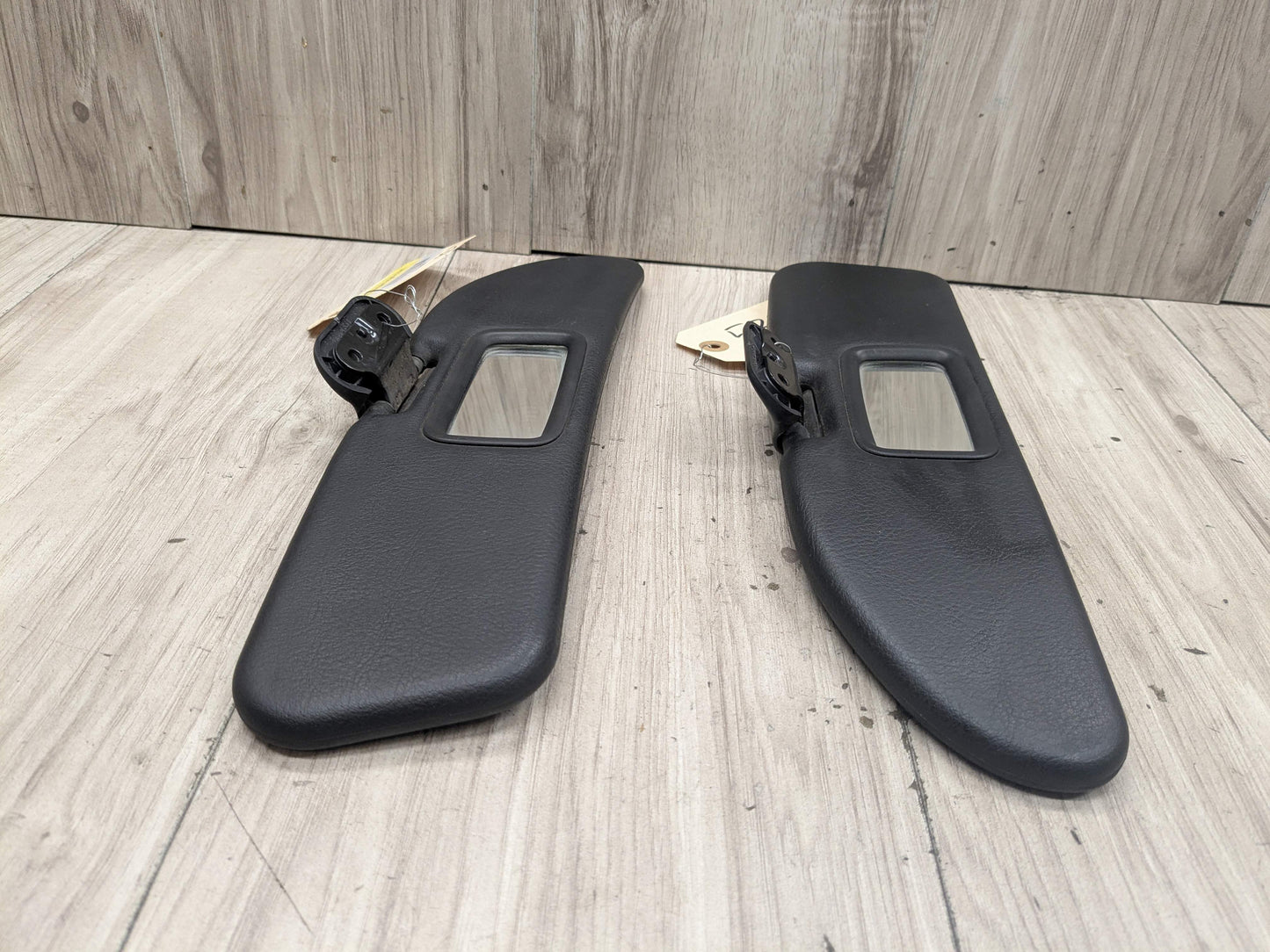 OEM BMW E36 Z3 Left Right Driver Passenger Side Interior Sun visor PAIR Black