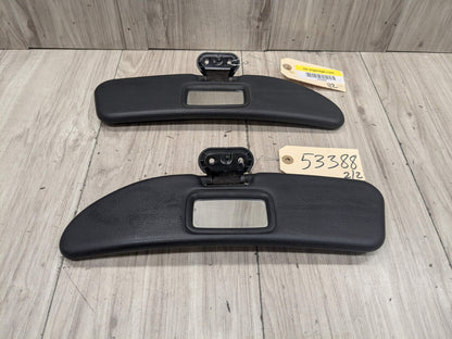 OEM BMW E36 Z3 Left Right Driver Passenger Side Interior Sun visor PAIR Black