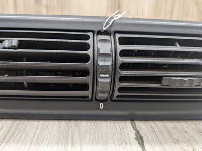 96-02 OEM BMW E36 Z3 Center Dash Dasboard Dual Air Vent Grille Black
