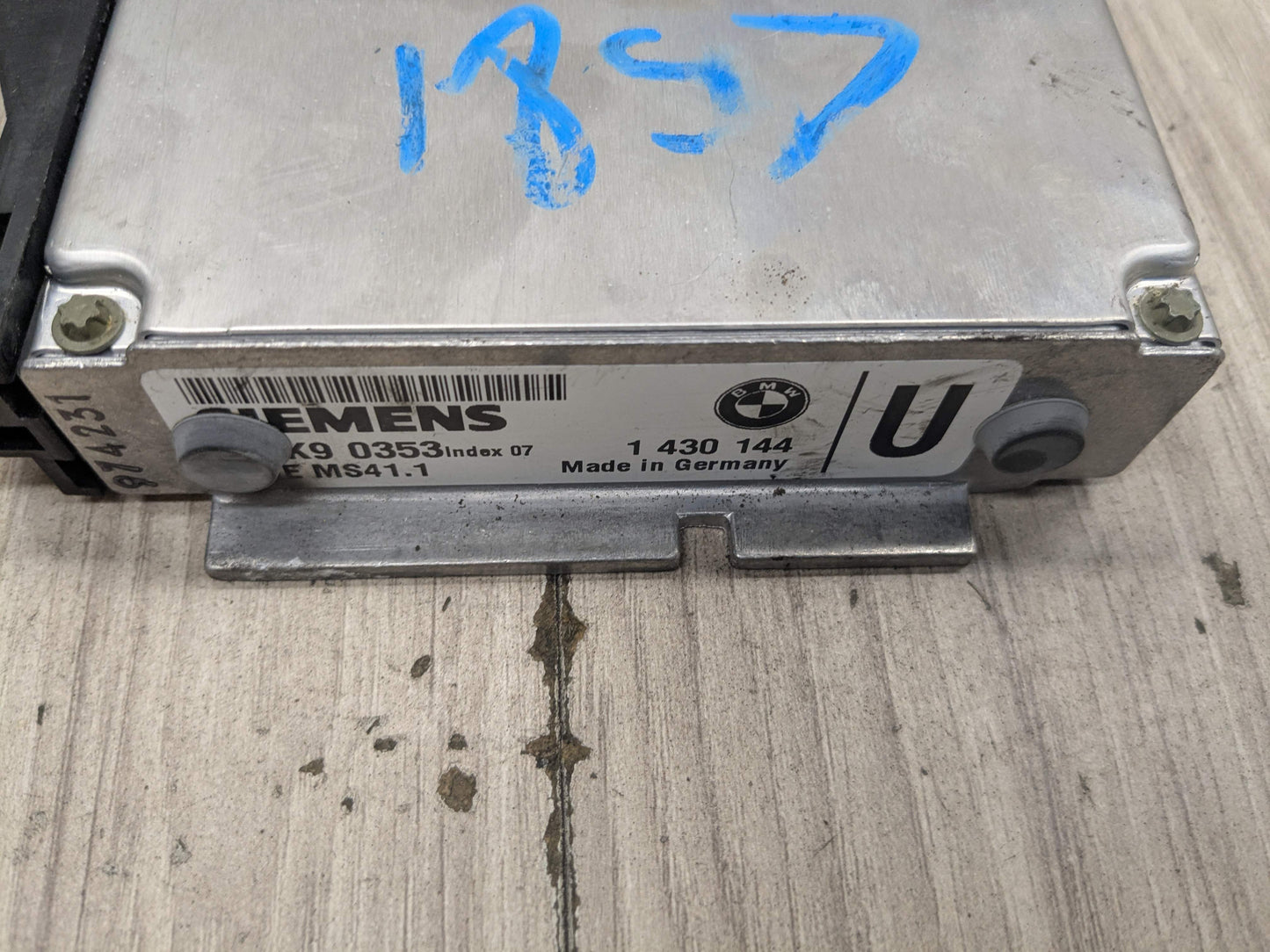 96-02 OEM BMW E36 Z3 ECU DME Engine Control Module Unit w/ Key Siemens