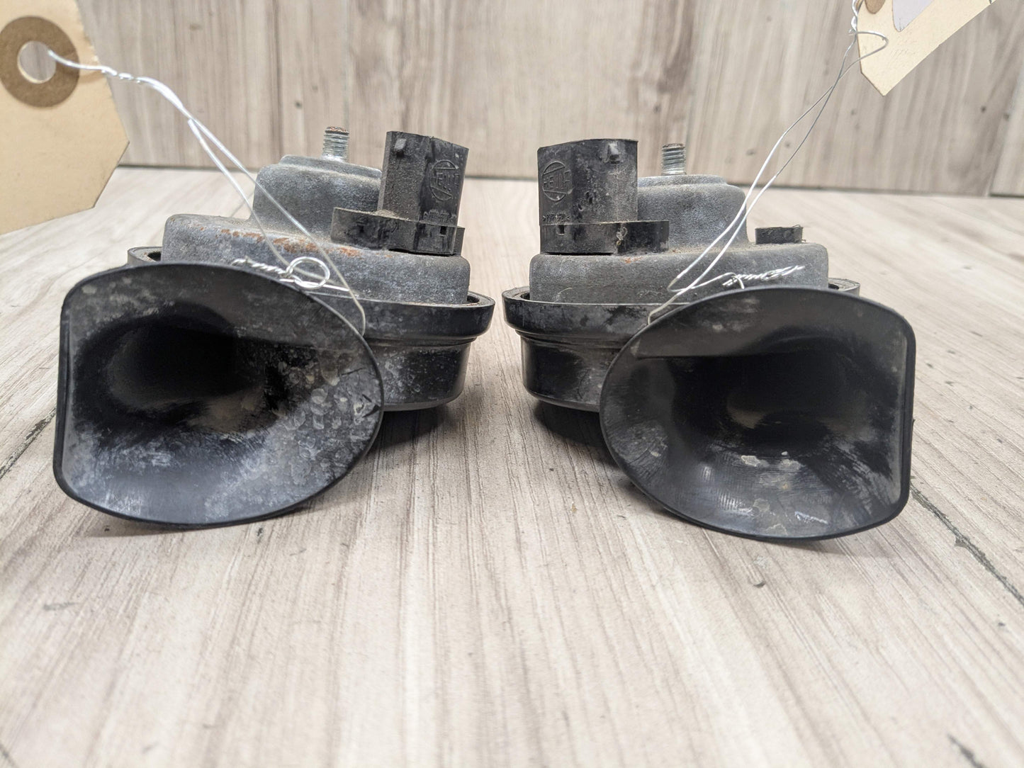 96-02 OEM BMW E36 Z3 Horn High Low Tone Pitch Signal PAIR
