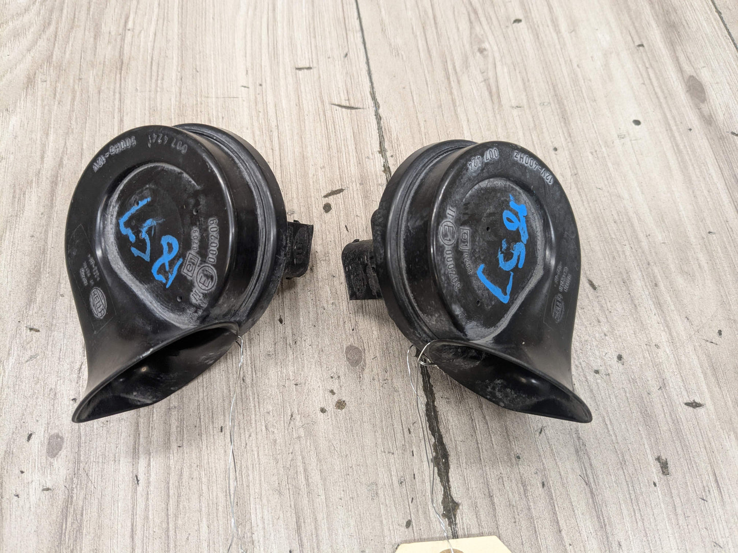 96-02 OEM BMW E36 Z3 Horn High Low Tone Pitch Signal PAIR