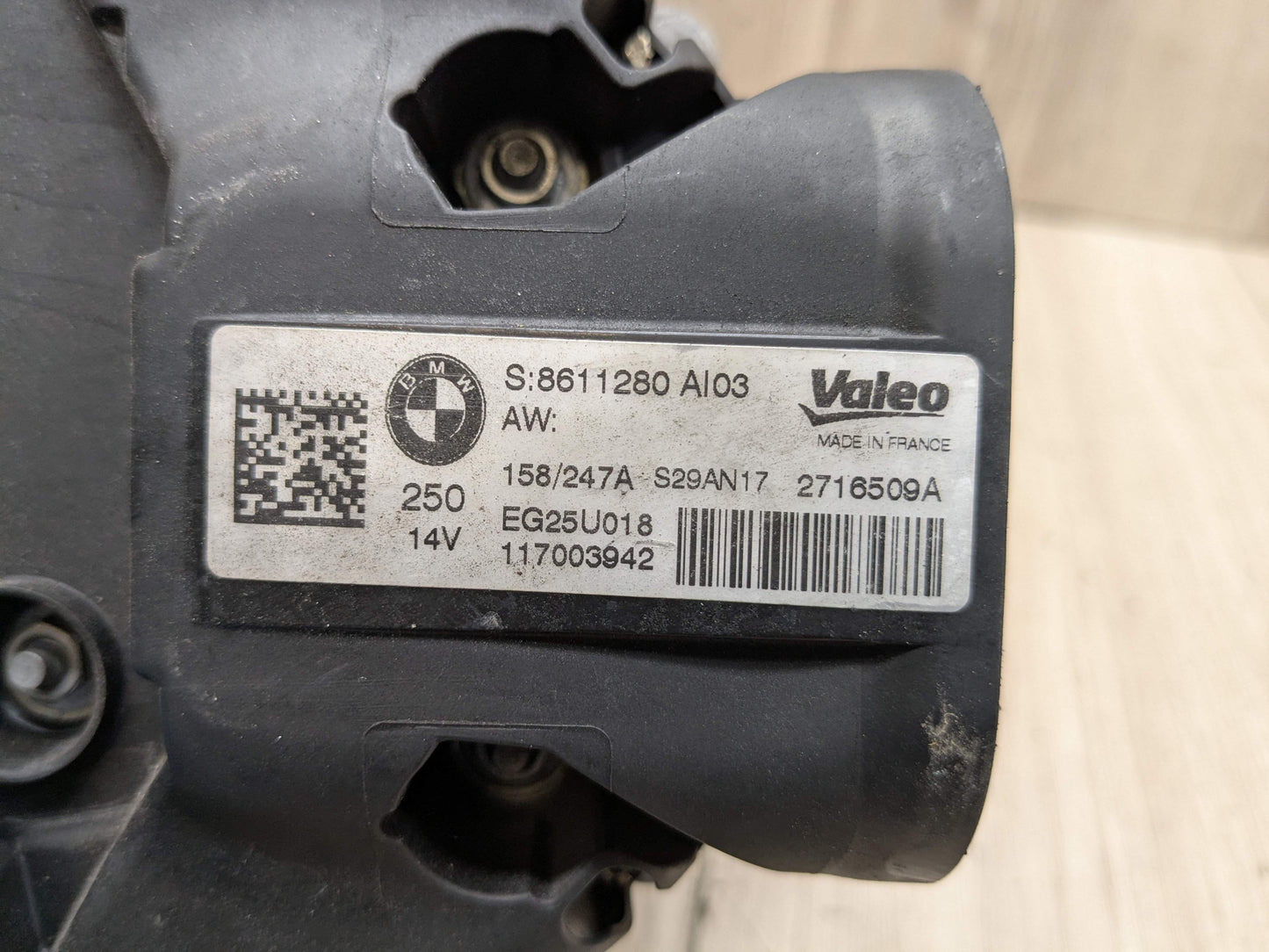 16-23 OEM BMW F16 G05 G07 G12 G16 G30 M550 Engine N63 Alternator Generator 250A