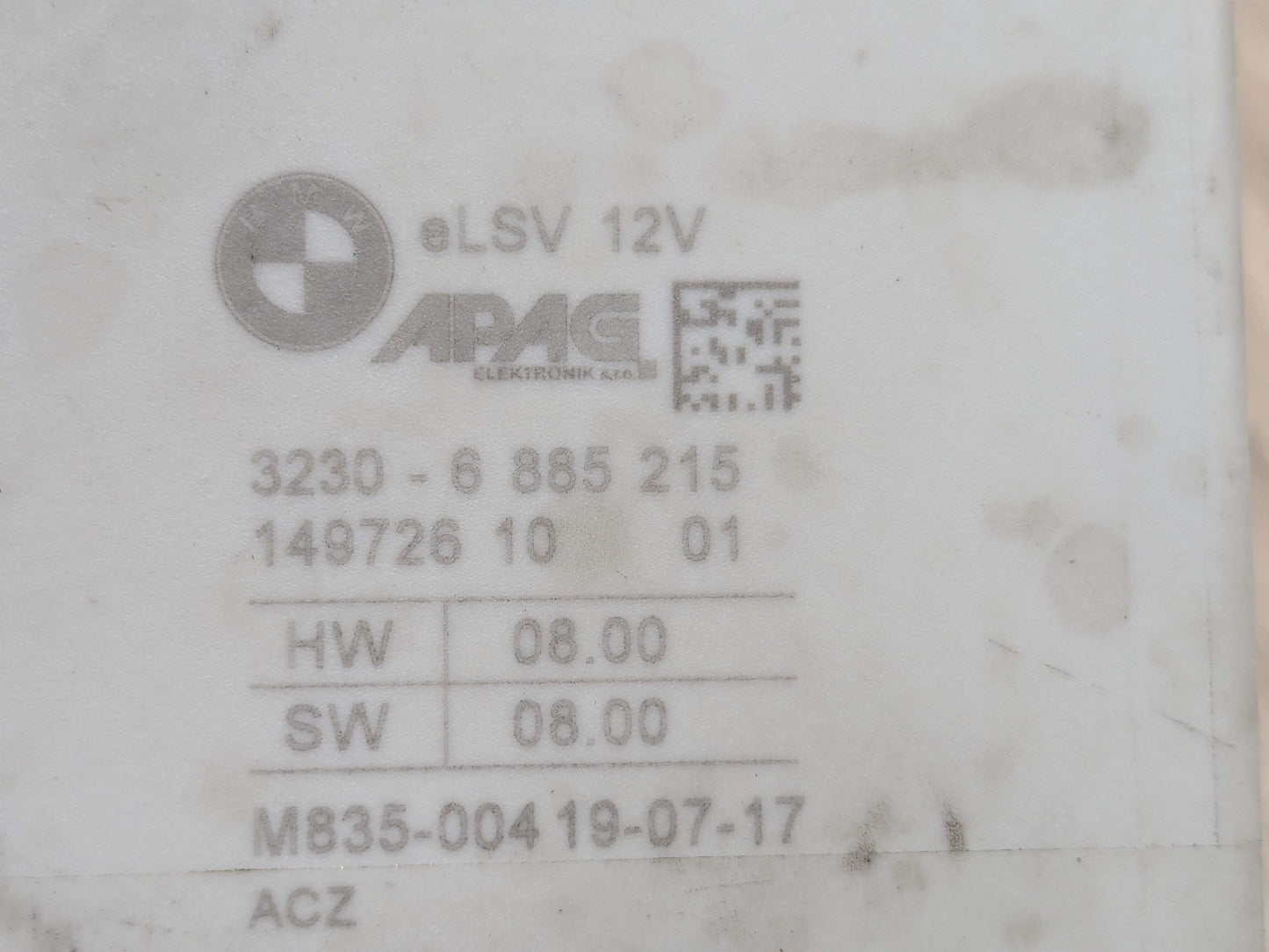 17-21 OEM BMW G30 G32 G12 G15 G16 F90 F92 M5 M8 Steering Column Control Unit