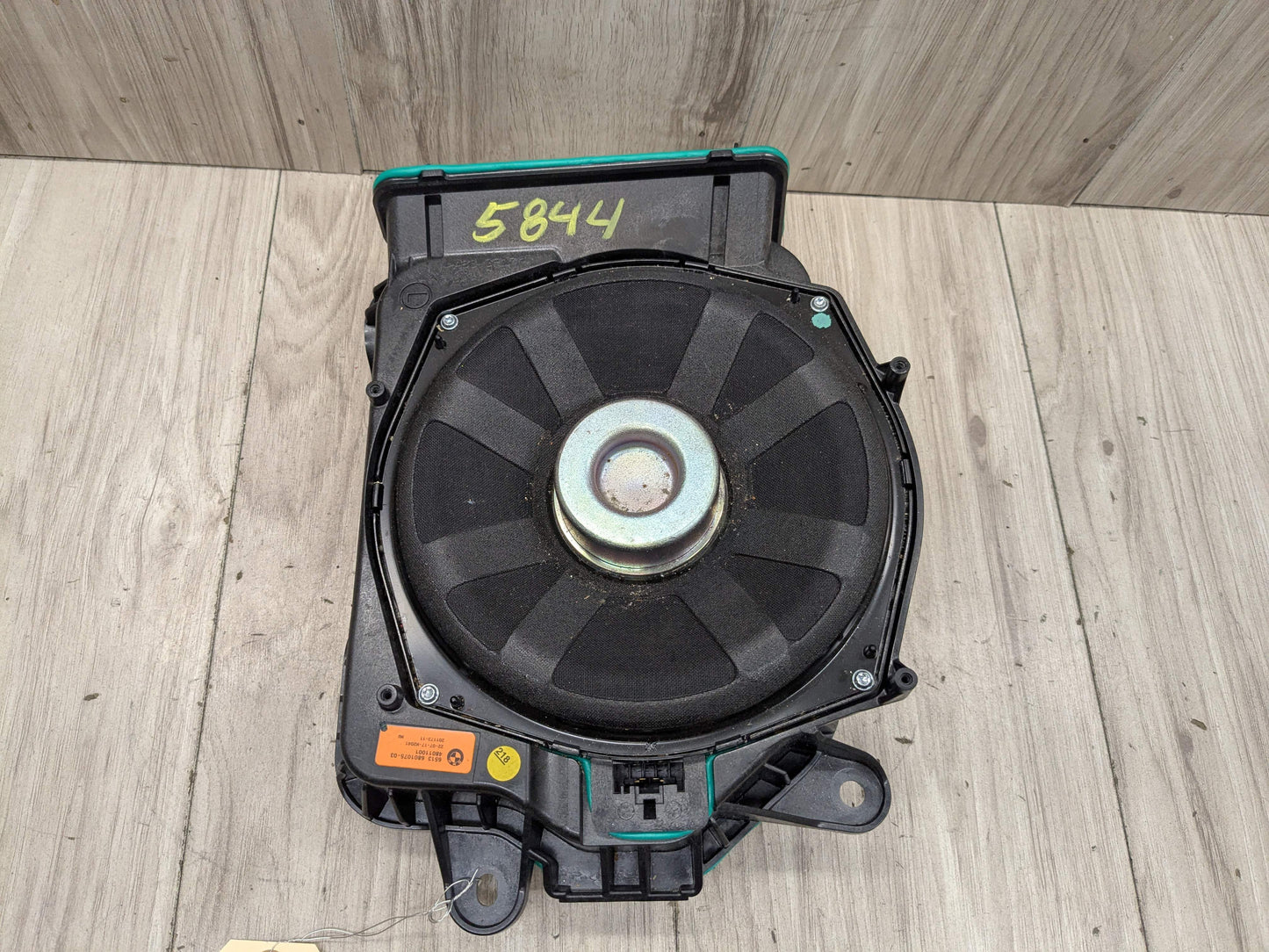 16-19 OEM BMW G30 G12 F90 Front Left Sub Subwoofer Audio Speaker Harman Kardon