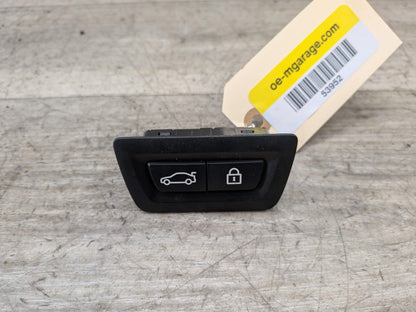 OEM BMW F02 F10 F15 F48 F90 G01 G20 G30 G80 X3 Rear Trunk Lid Center Lock Switch