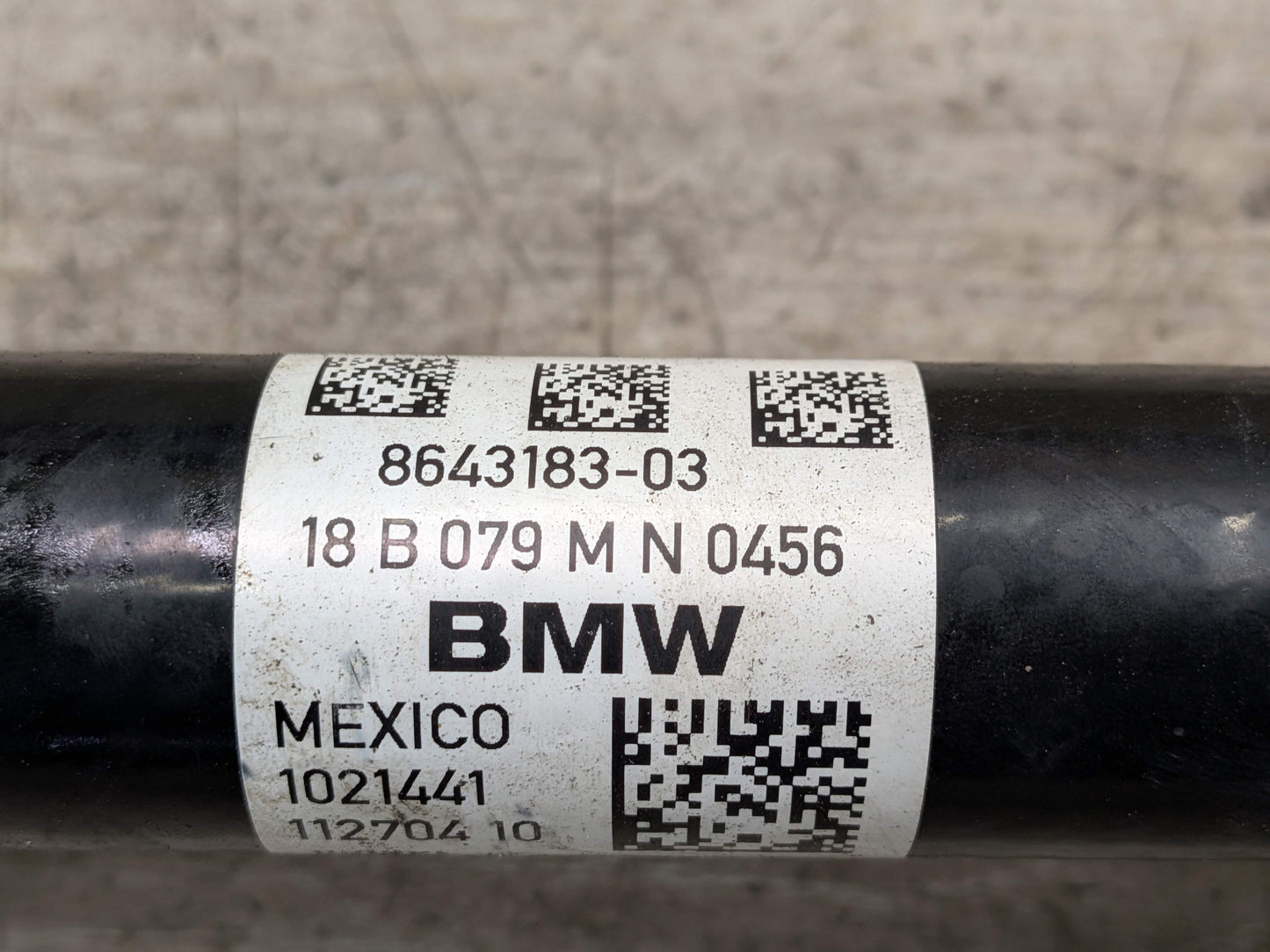 OEM BMW G01 G02 F97 F98 AWD Front Left Driver Side Output Half Shaft Axle