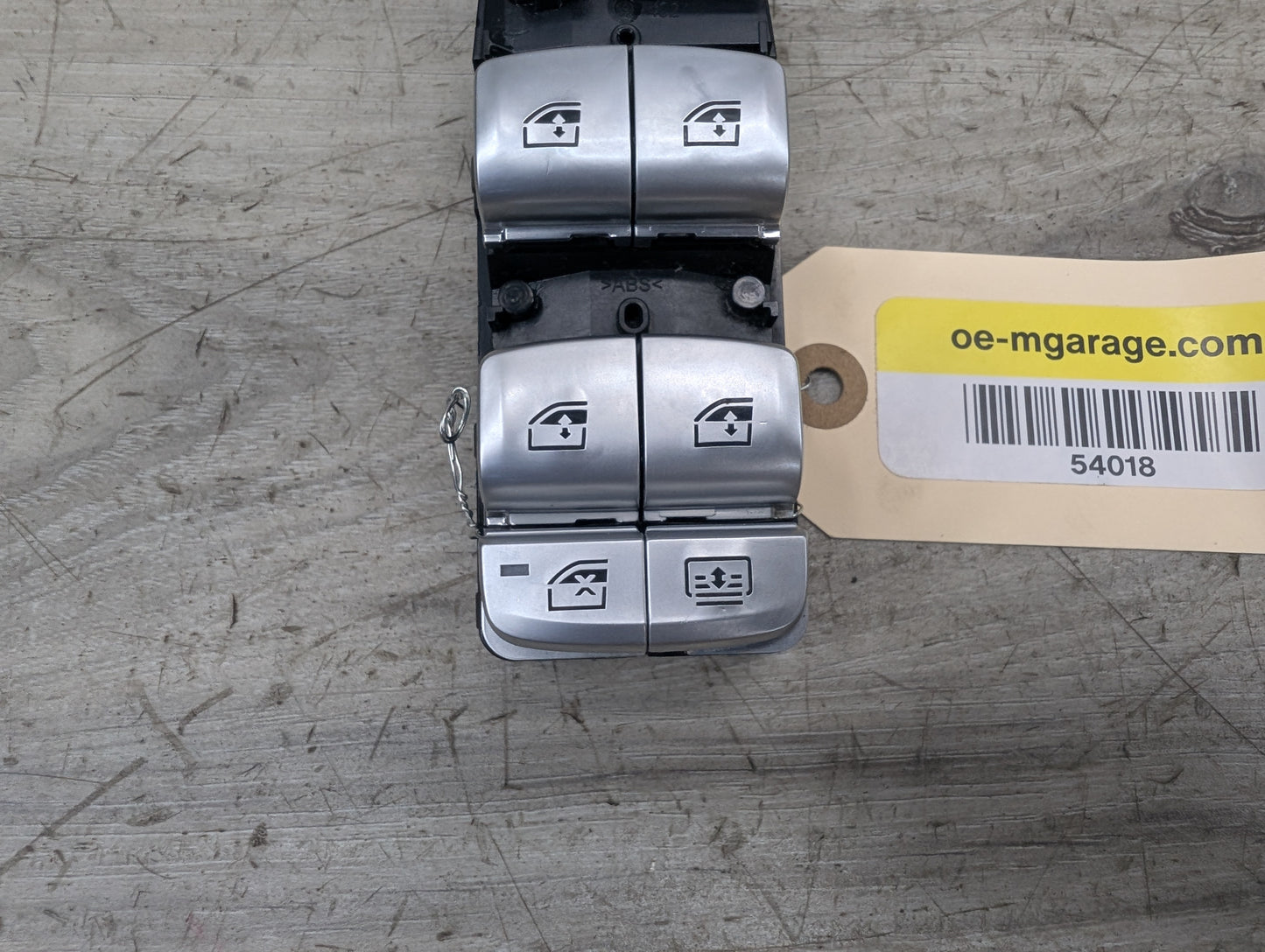 *16-22 OEM BMW G11 G12 740 750 M760 B7 Left Driver Master Window Control Switch