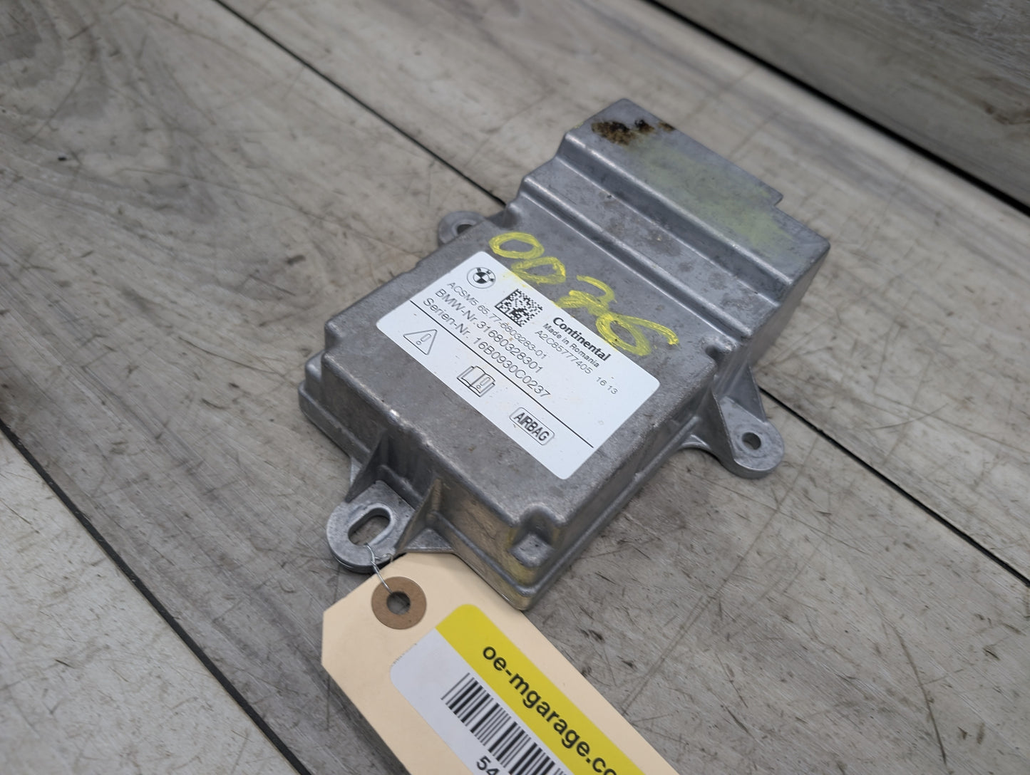 PRE-LCI OEM BMW F90 F97 G01 G12 G30 Air Bag SRS ICM Control Module Unit