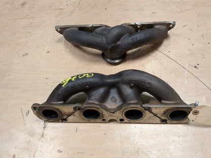 OEM BMW G11 G12 G30 Engine N63R V8 4.4L Twin Turbo Exhaust Manifold Headers SET
