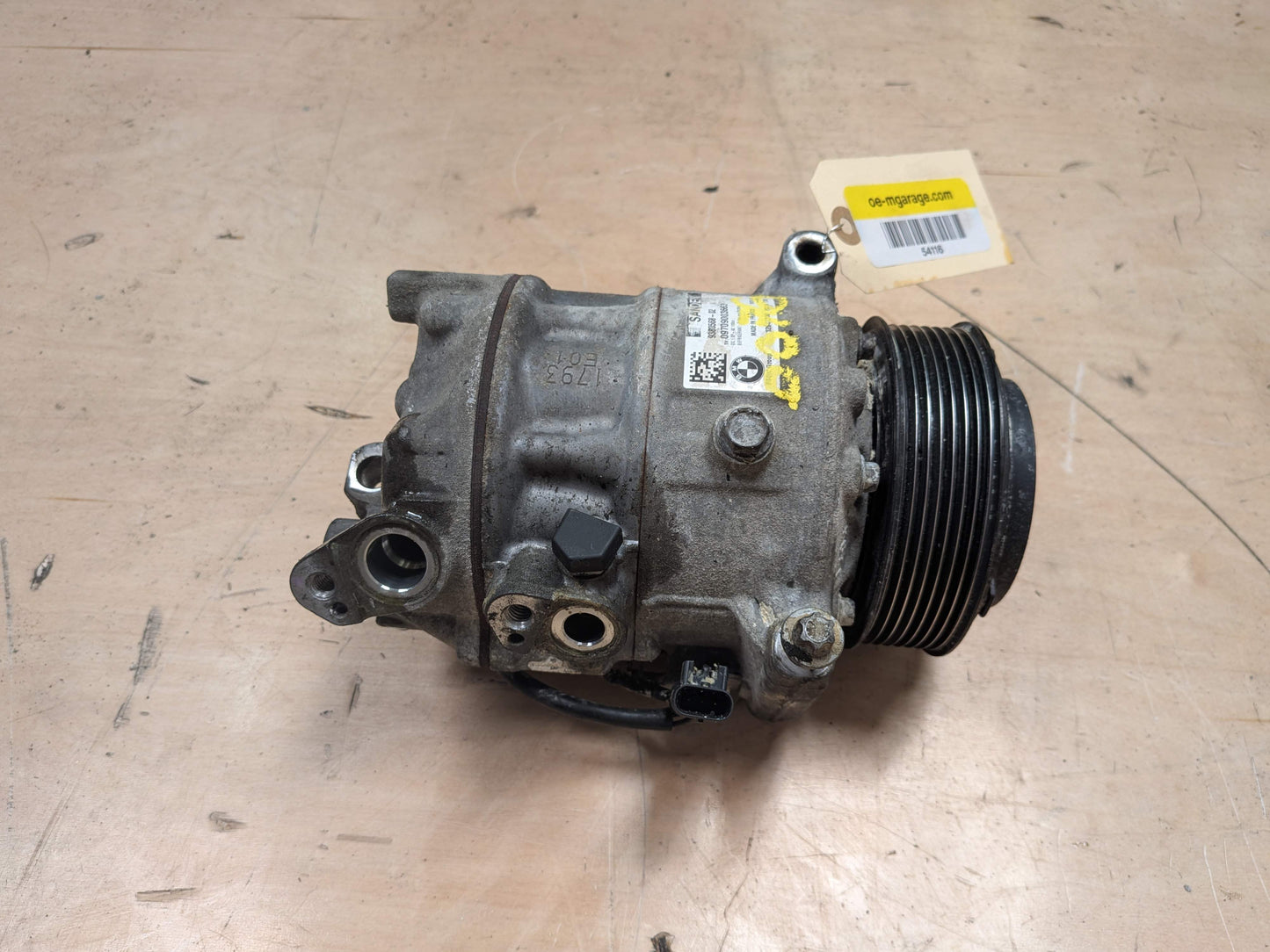 16-19 OEM BMW G11 G12 750 Alpina B7 Compressor Clutch Pump Engine N63R