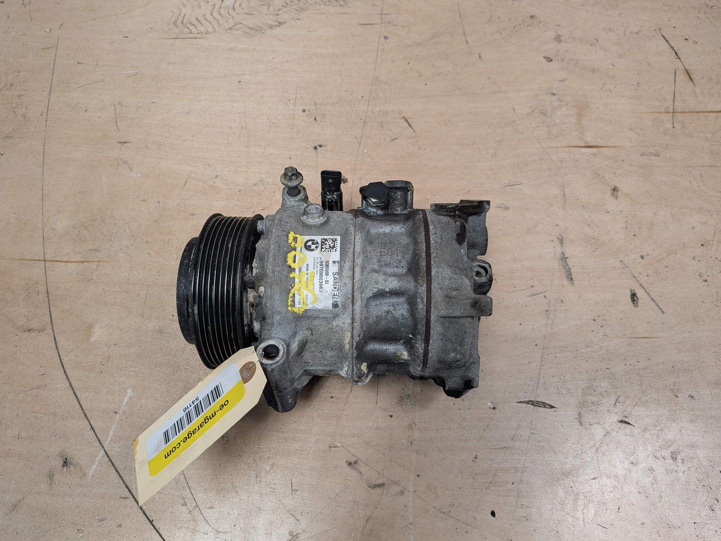 16-19 OEM BMW G11 G12 750 Alpina B7 Compressor Clutch Pump Engine N63R