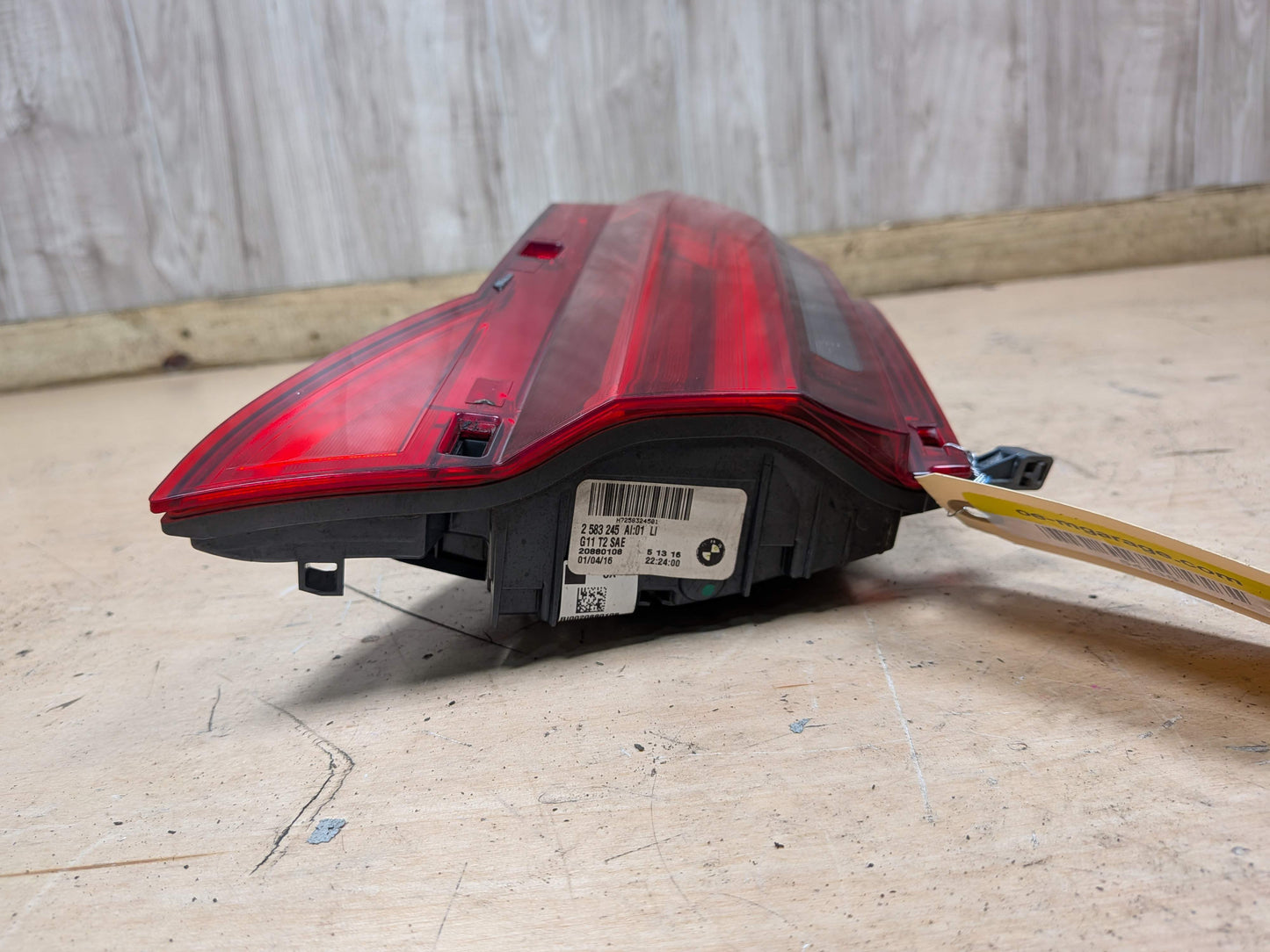 16-19 OEM BMW G11 G12 740 750 M760 Rear Left Driver Trunk Inner Stop Tail Light