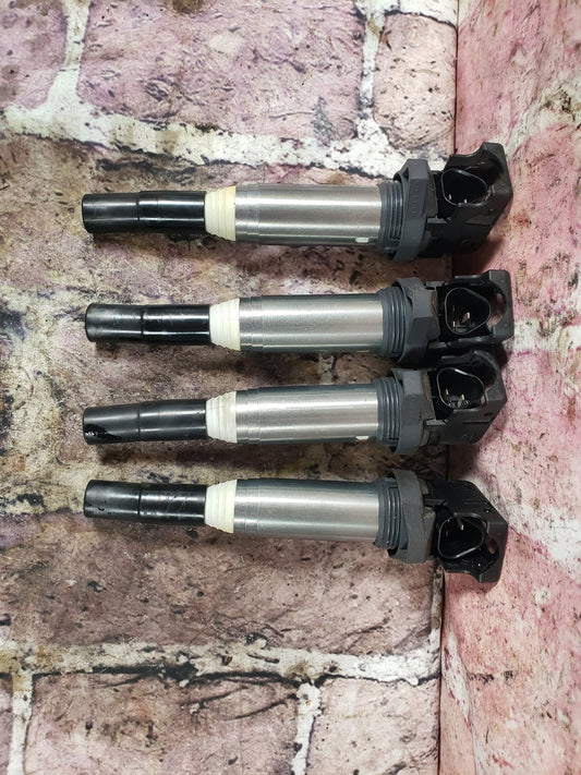 BMW 14-17 F32 Engine Delphi Ignition Coils SET N20 Pre LCI