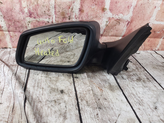 11-13 OEM BMW F10 528 535 550 PRE-LCI Left Driver Side Outside Mirror Auto Dip