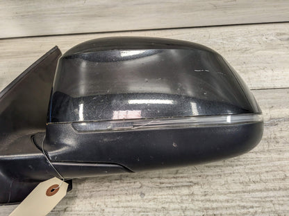 14-18 OEM BMW F15 X5 Left Driver Mirror Assembly Auto Dip Dim Heated Black