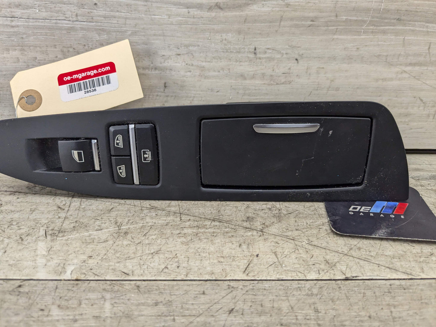 OEM BMW F07 F10 F06 M5 M6 650 Rear Window Switch Control w/ Folding Mirrors