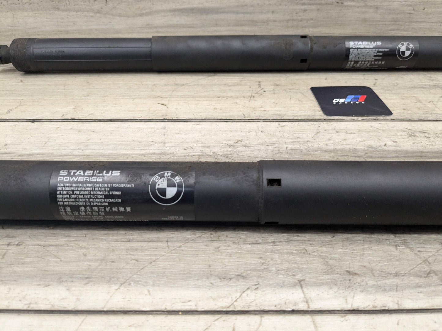 OEM BMW F15 F85 X5 X5M REAR Left Right Trunk Tailgate Shock Hatch Strut PAIR