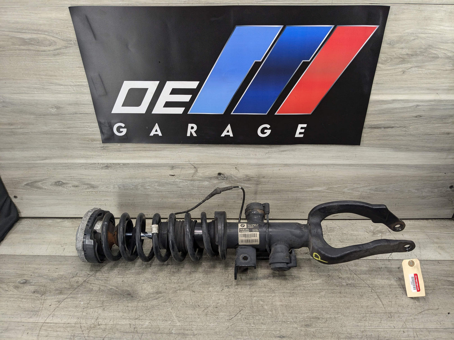 10-12 OEM BMW F01 F02 750iX AWD Front Right Suspension Strut Spring VDC