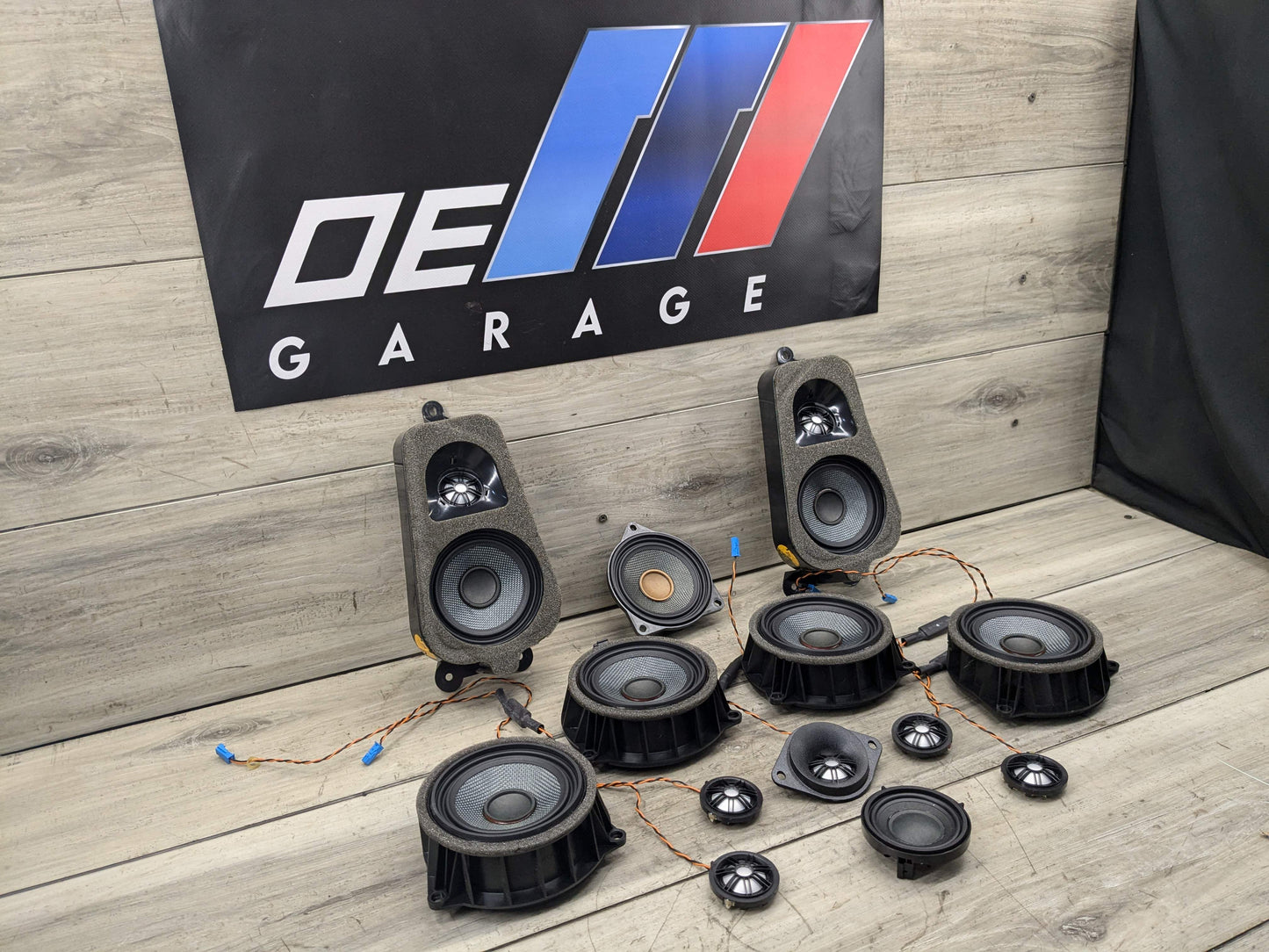 14-19 OEM BMW F15 F16 F85 F86 X5 X6 Stereo Audio Speakers Top Harman Kardon