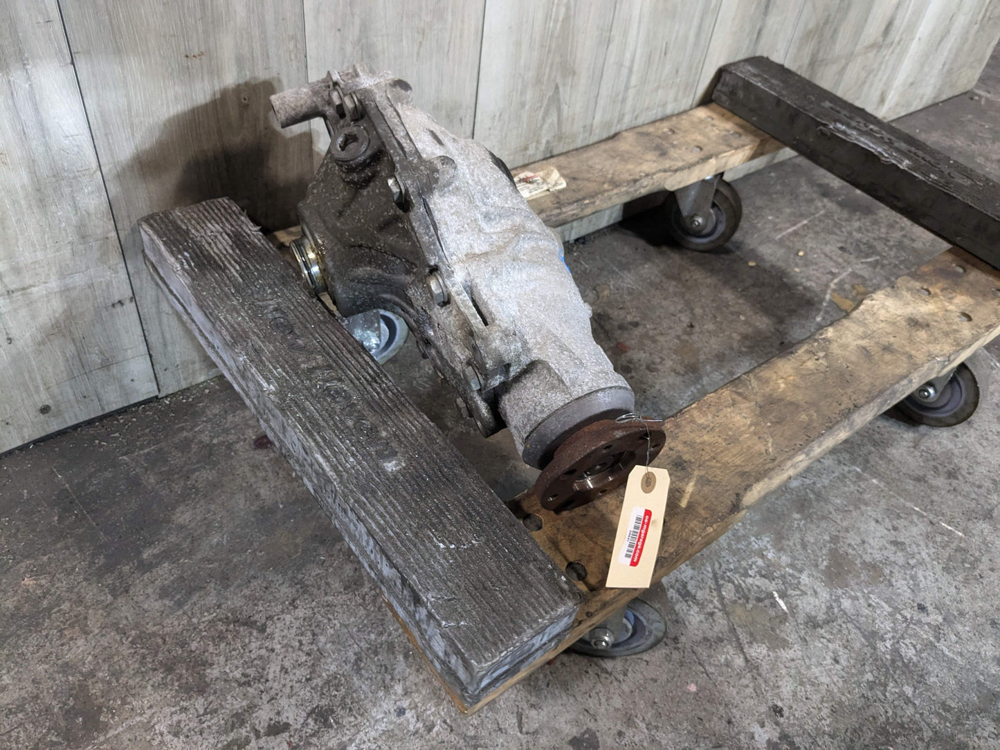 09-12 OEM BMW F01 F02 750 AWD Front Differential Axle Carrier Ratio 3.46 177k