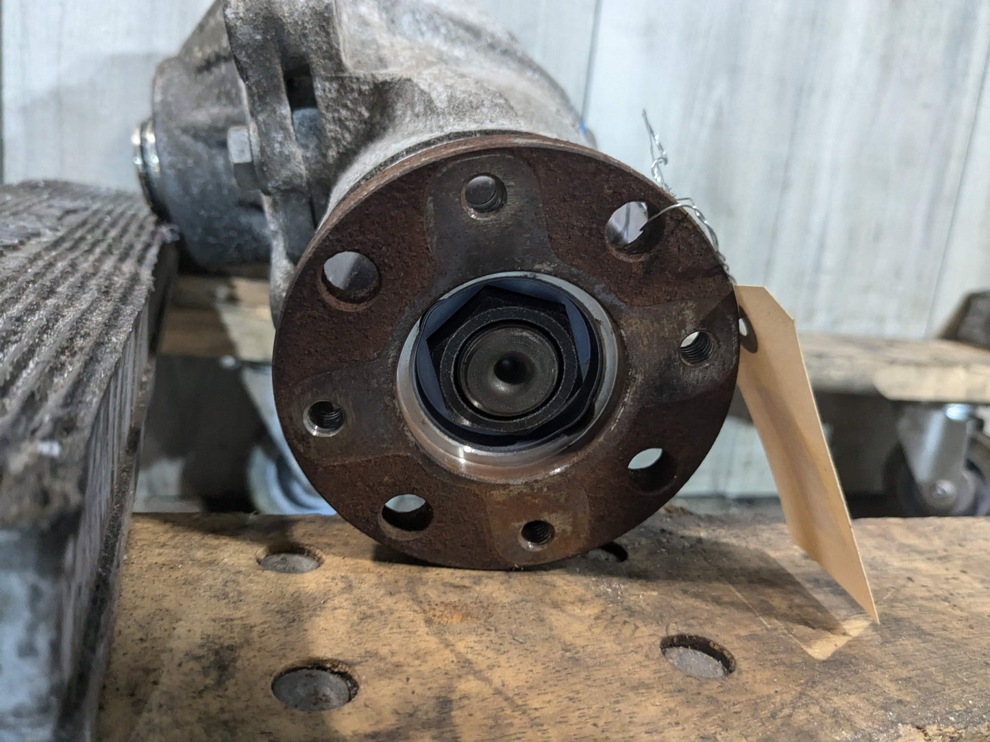 09-12 OEM BMW F01 F02 750 AWD Front Differential Axle Carrier Ratio 3.46 177k