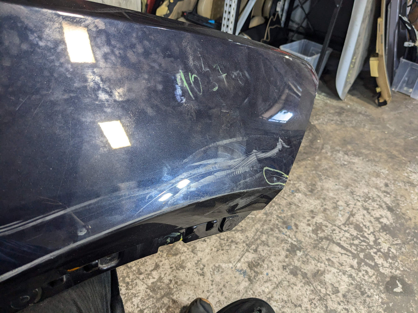 DAMAGE* 14-18 OEM BMW F85 X5M Front Left Driver Side Fender Panel Black 416