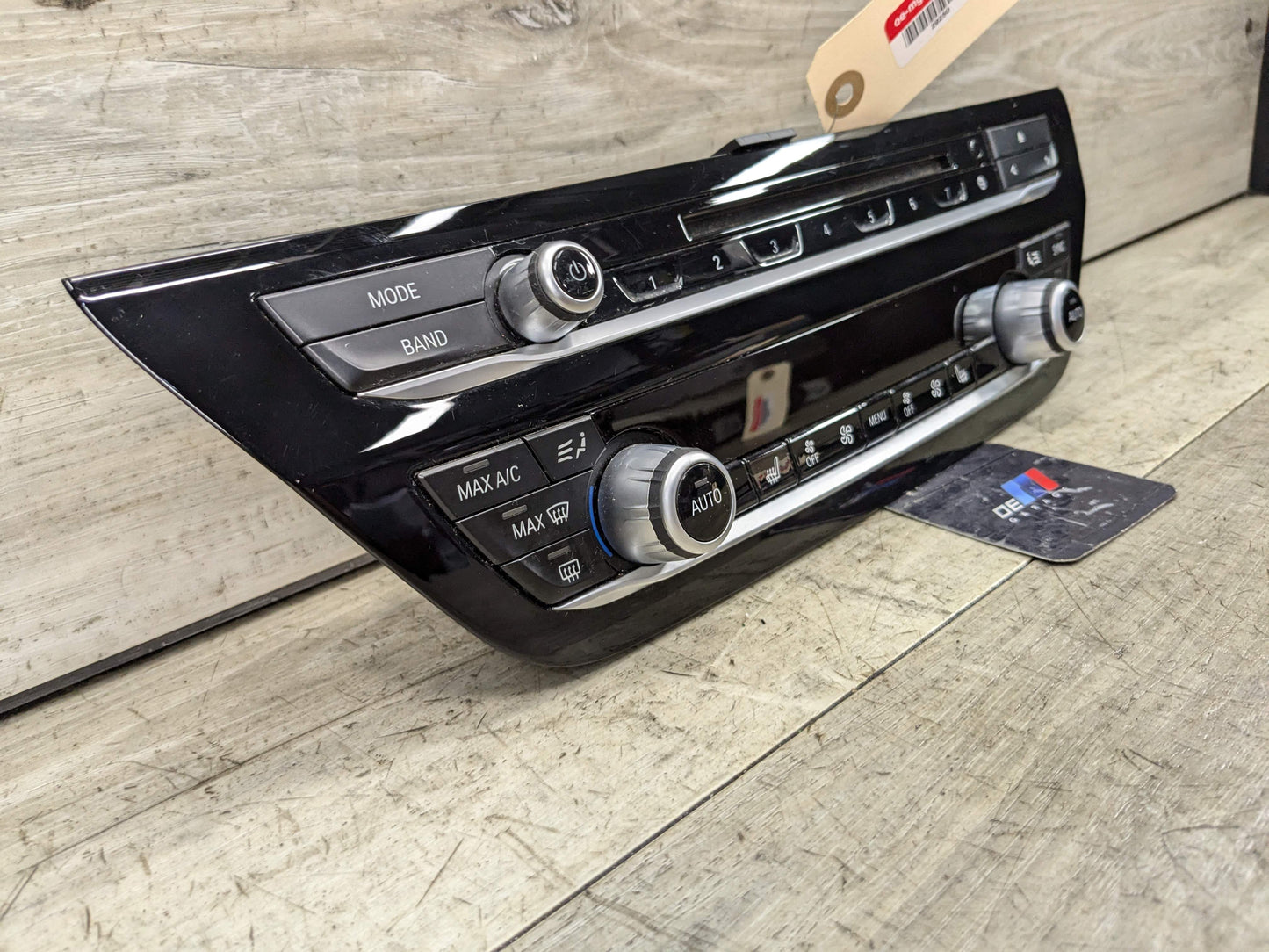 17-20 OEM BMW G30 G32 530 540 640 AC Climate Control Panel Radio Media Buttons