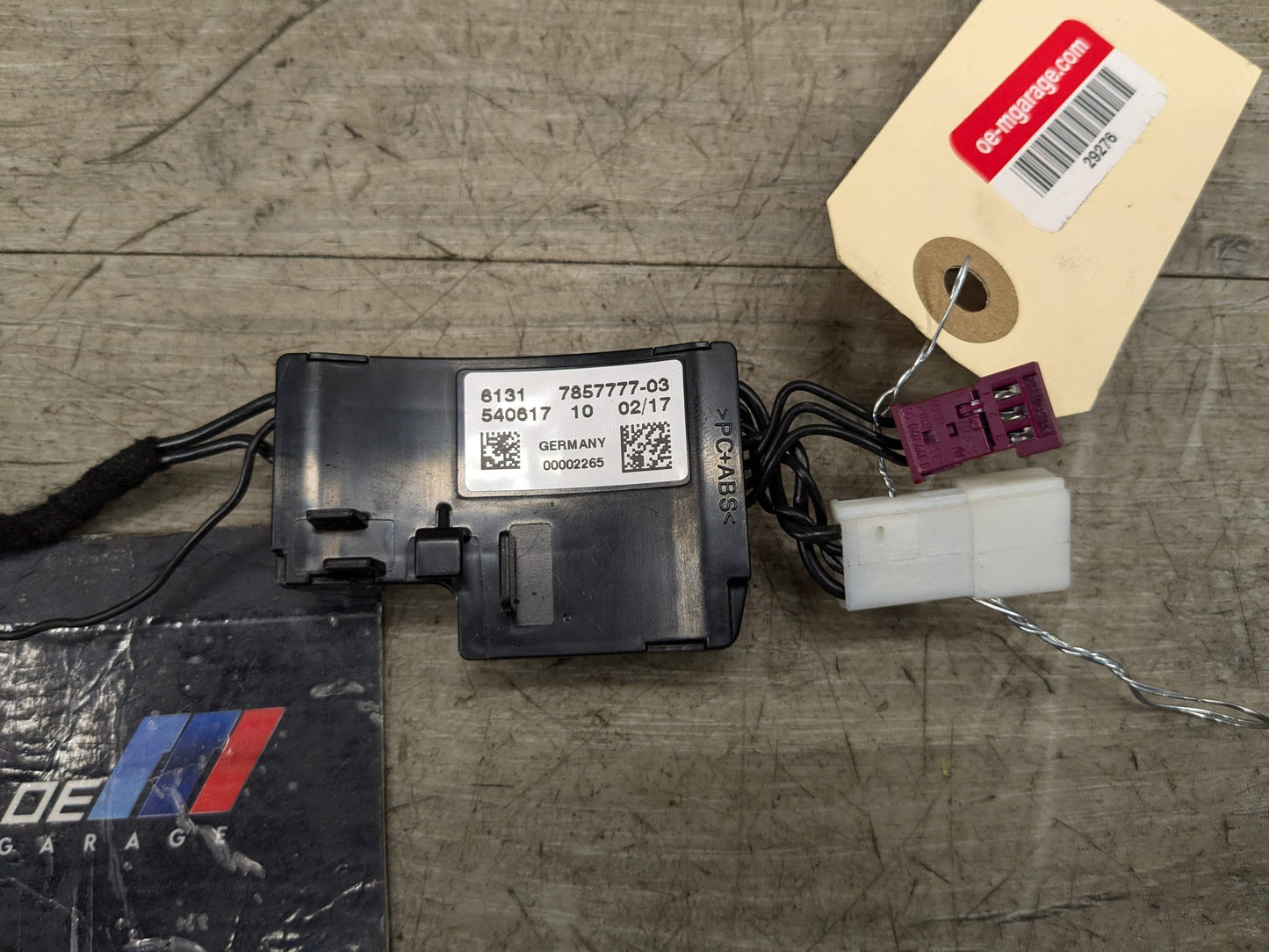 OEM BMW G01 G12 G20 G30 Sport Steering Wheel Control Unit HEATED Motor Wiring