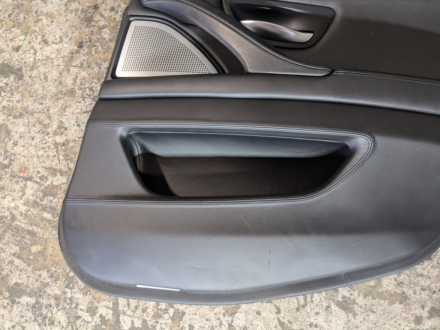 OEM BMW F10 M5 Front Rear Left Right Interior Door Panel Card Panel LEATHER
