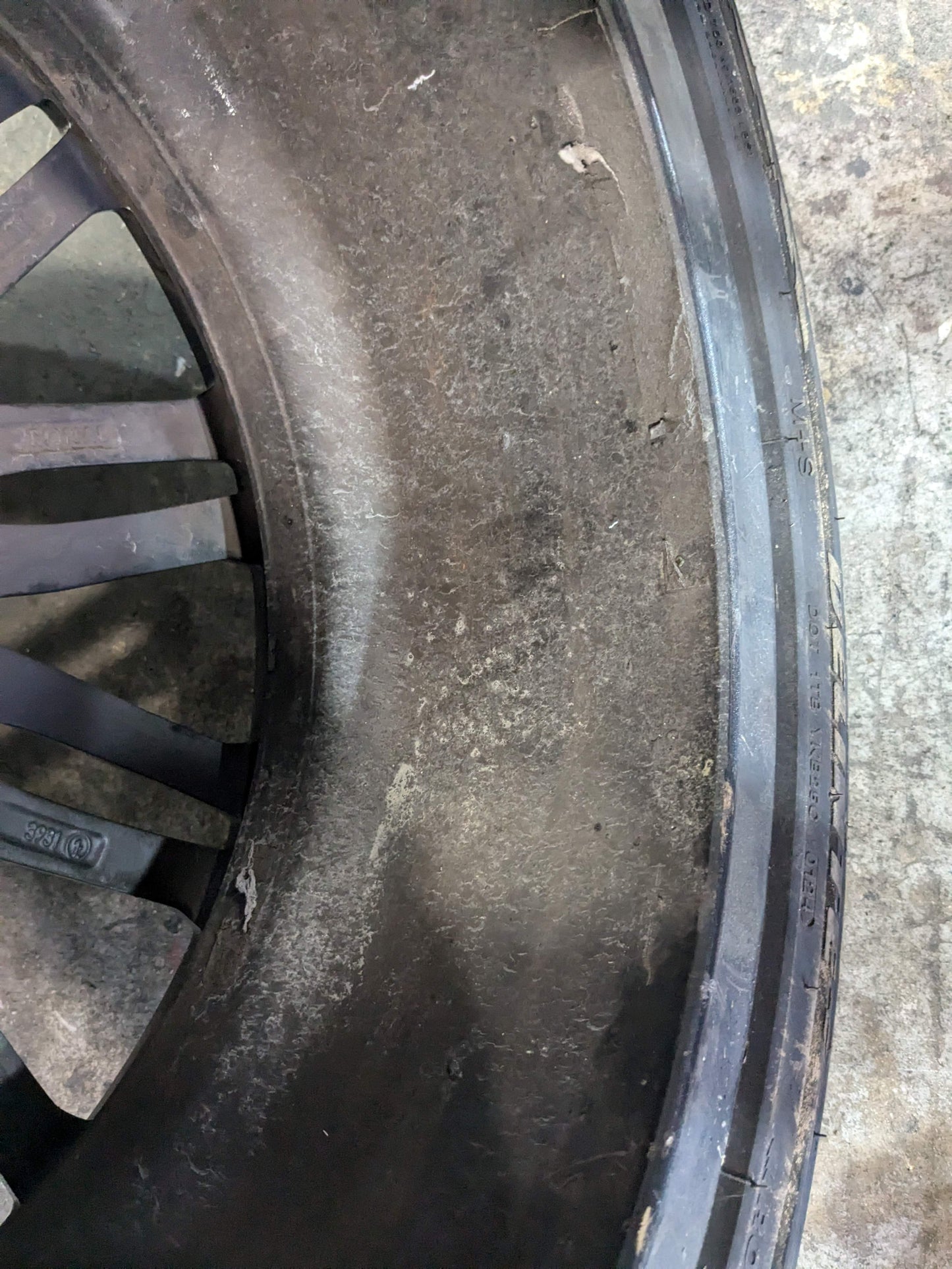 CURB RASH* OEM BMW G30 530 540 M550 Wheel Rim 19x8" ET30 Double Spoke Style 664M