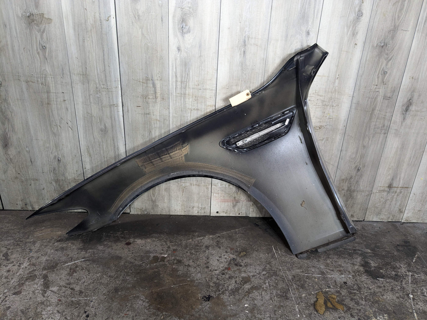 12-16 OEM BMW F10 M5 Front Right Passenger Side Fender Panel Shell Black