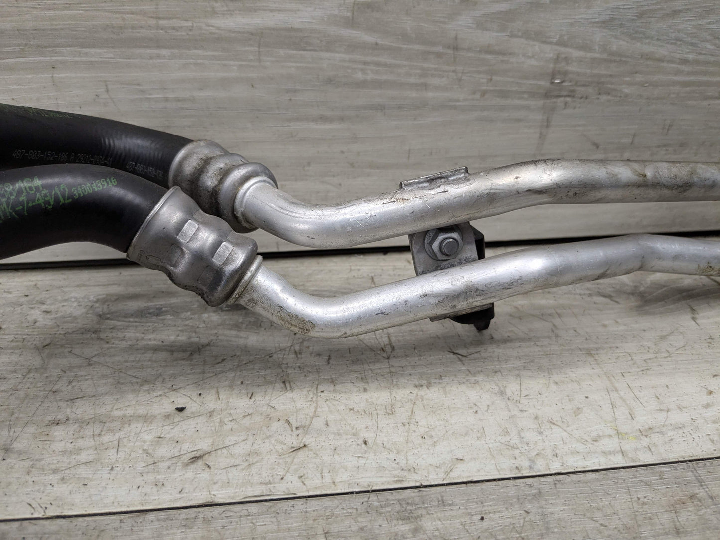 09-15 OEM BMW F01 F02 750 AWD AT Transmission Oil Cooler Hose Pipe Lines N63 TU