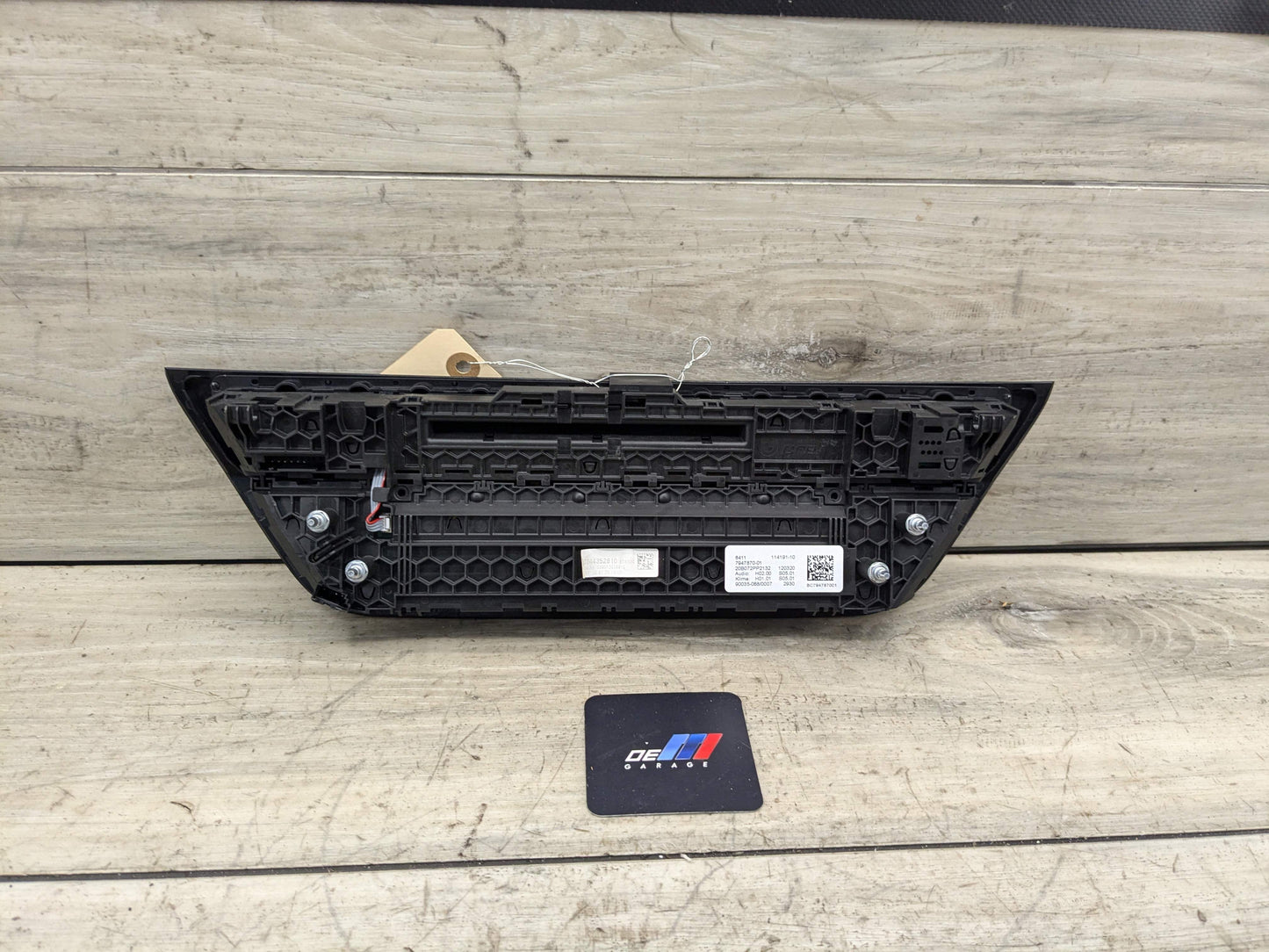 17-23 OEM BMW G30 G32 530 540 AC Climate Control Panel Radio Media Buttons