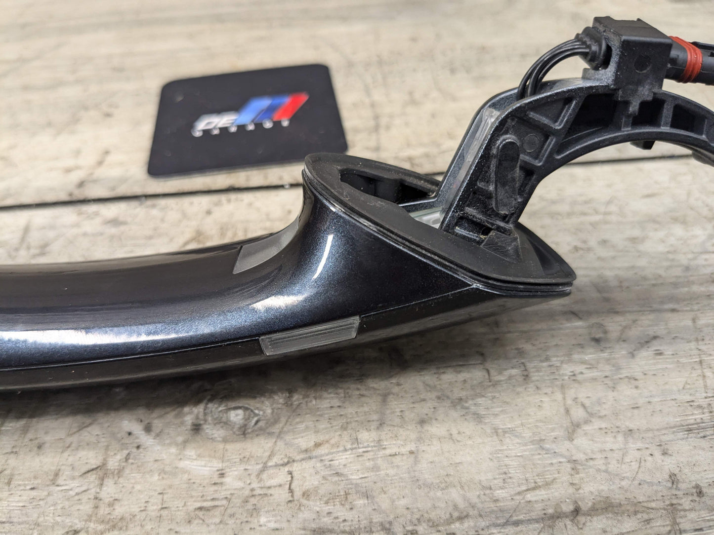 16-19 OEM BMW G12 740 750 M760 FRONT Left Driver Door Handle COMFORT ACCESS Gray