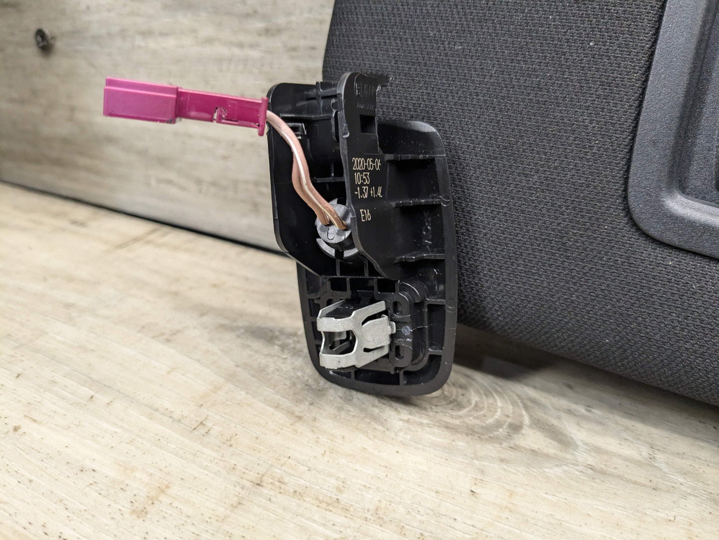 21-23 OEM BMW G30 530 540 F90 M5 Left Right Interior Sun Visors Black PAIR