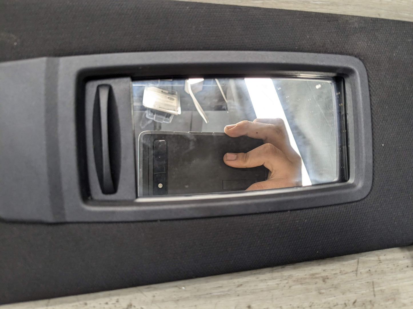 21-23 OEM BMW G30 530 540 F90 M5 Left Right Interior Sun Visors Black PAIR