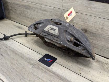 16-19 OEM BMW G11 G12 750 Front Left Driver Side Brake Caliper Gray
