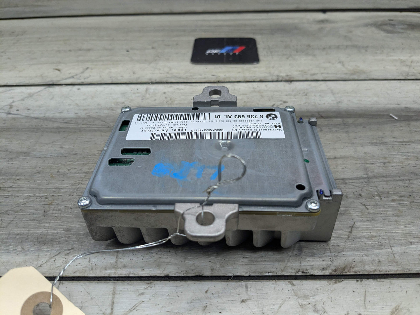 OEM BMW G01 G02 G20 X3 X4 330 M340 HiFi Stereo Audio Amplifier Amp HARMAN BECKER