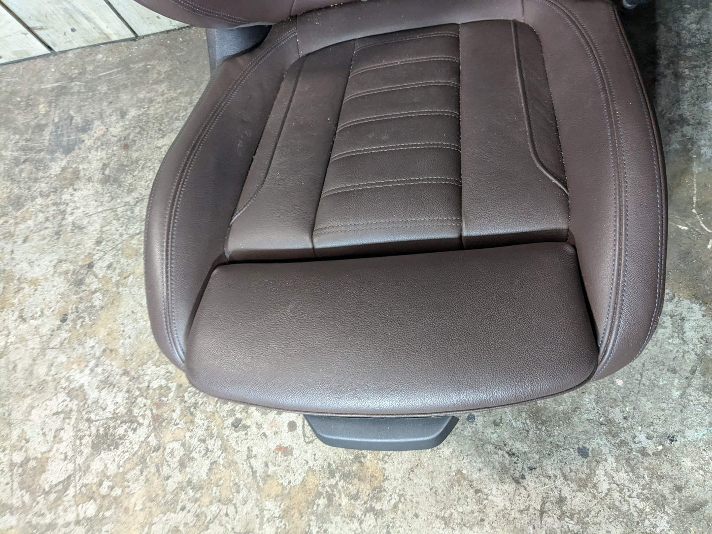 19-21 OEM BMW G20 G01 G02 Front Driver Passenger Sport Seats Leather Brown SET