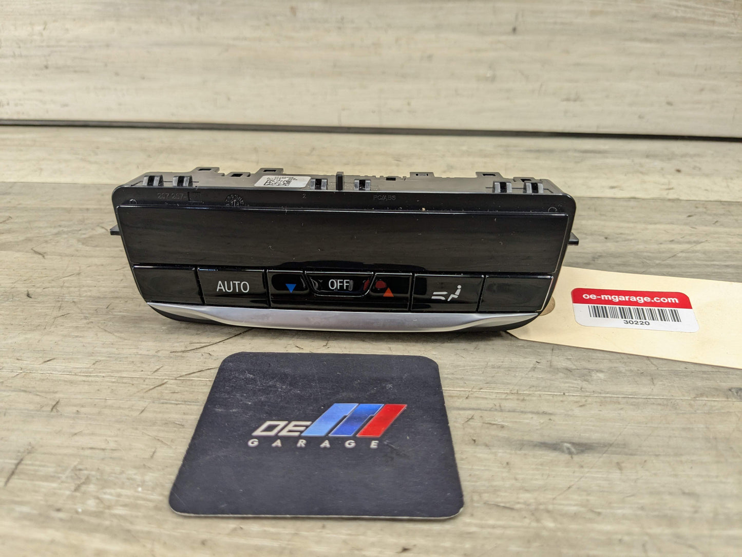 18-24 OEM BMW G01 G02 F97 F98 X3 X4 AC Rear Heater Climate Control Switch Panel