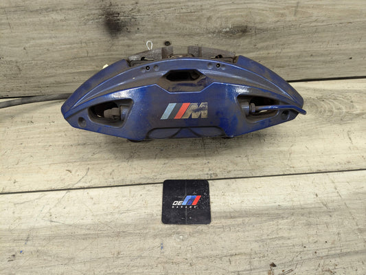 OEM BMW G01 X3 M40 G20 M340 Front Left Driver Side Brake Caliper Brembo Blue